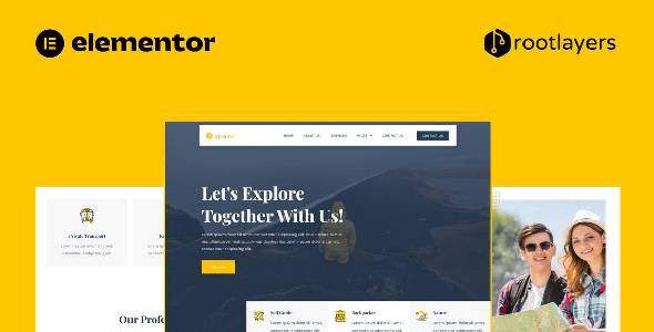 Atravel – Travel Agency Elementor Pro Full Site Template Kit