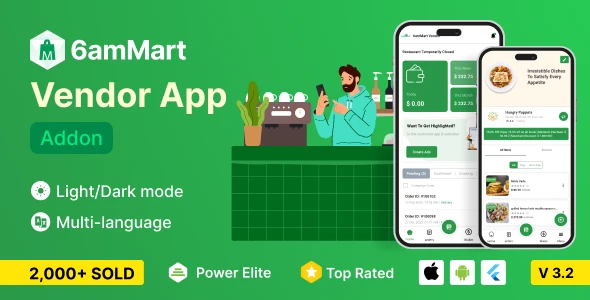 6amMart – Vendor App